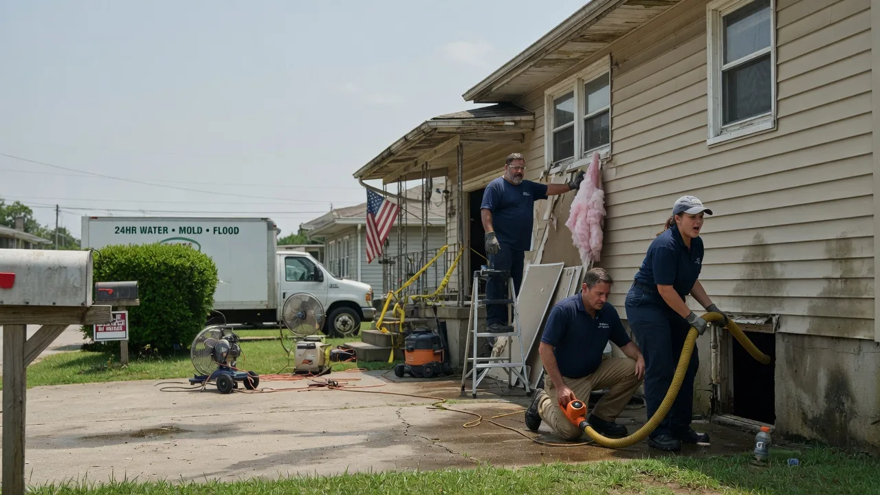 Water Damage Repair in Pisgah Forest, NC near me